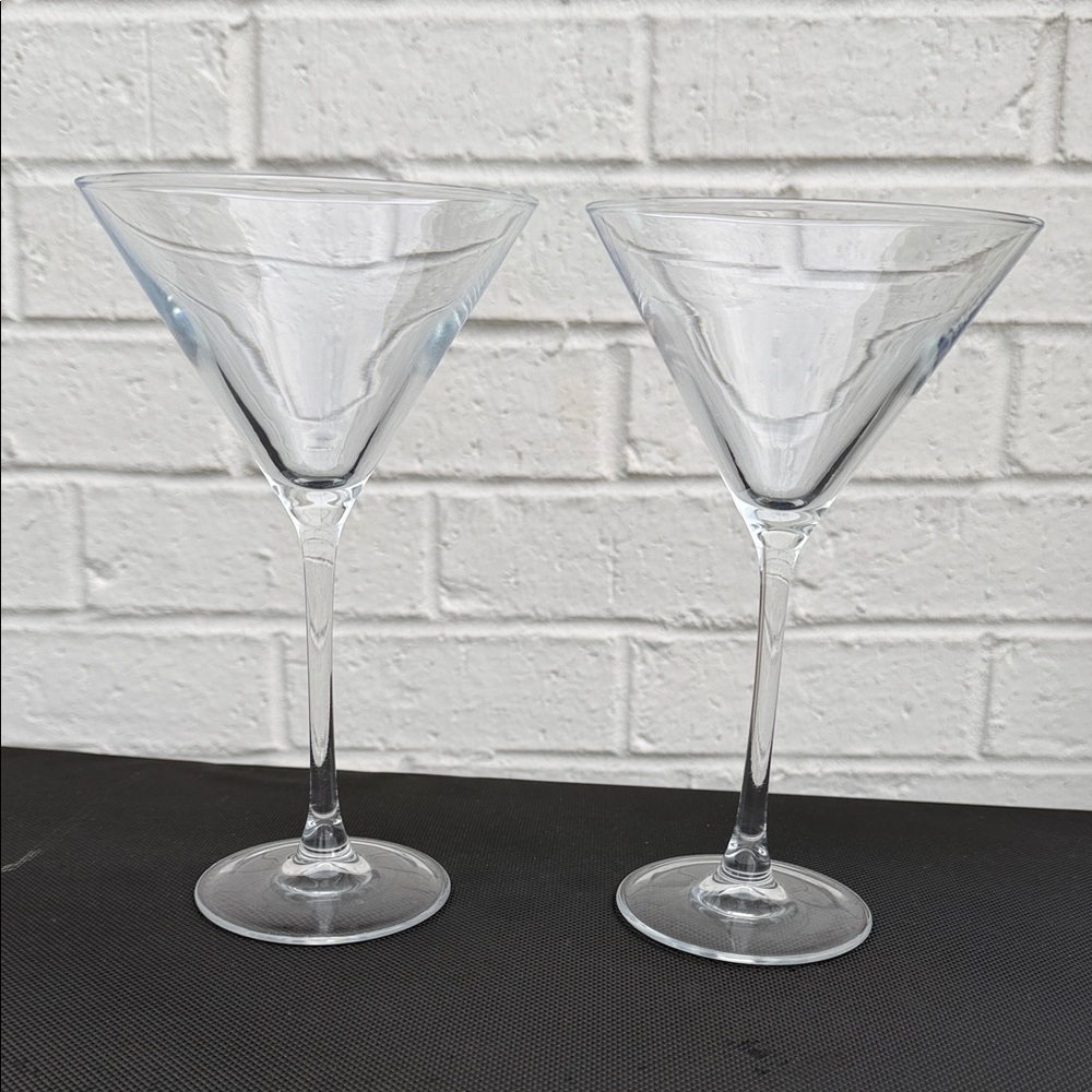 Crystal Clear 8 oz Martini Glasses. These Will Elevate Your Drinking Experience